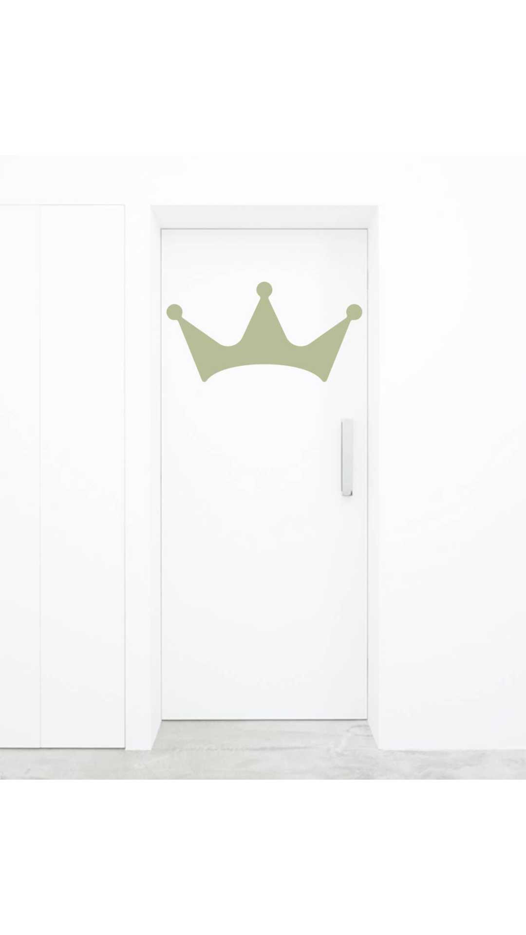 King Crown sticker small