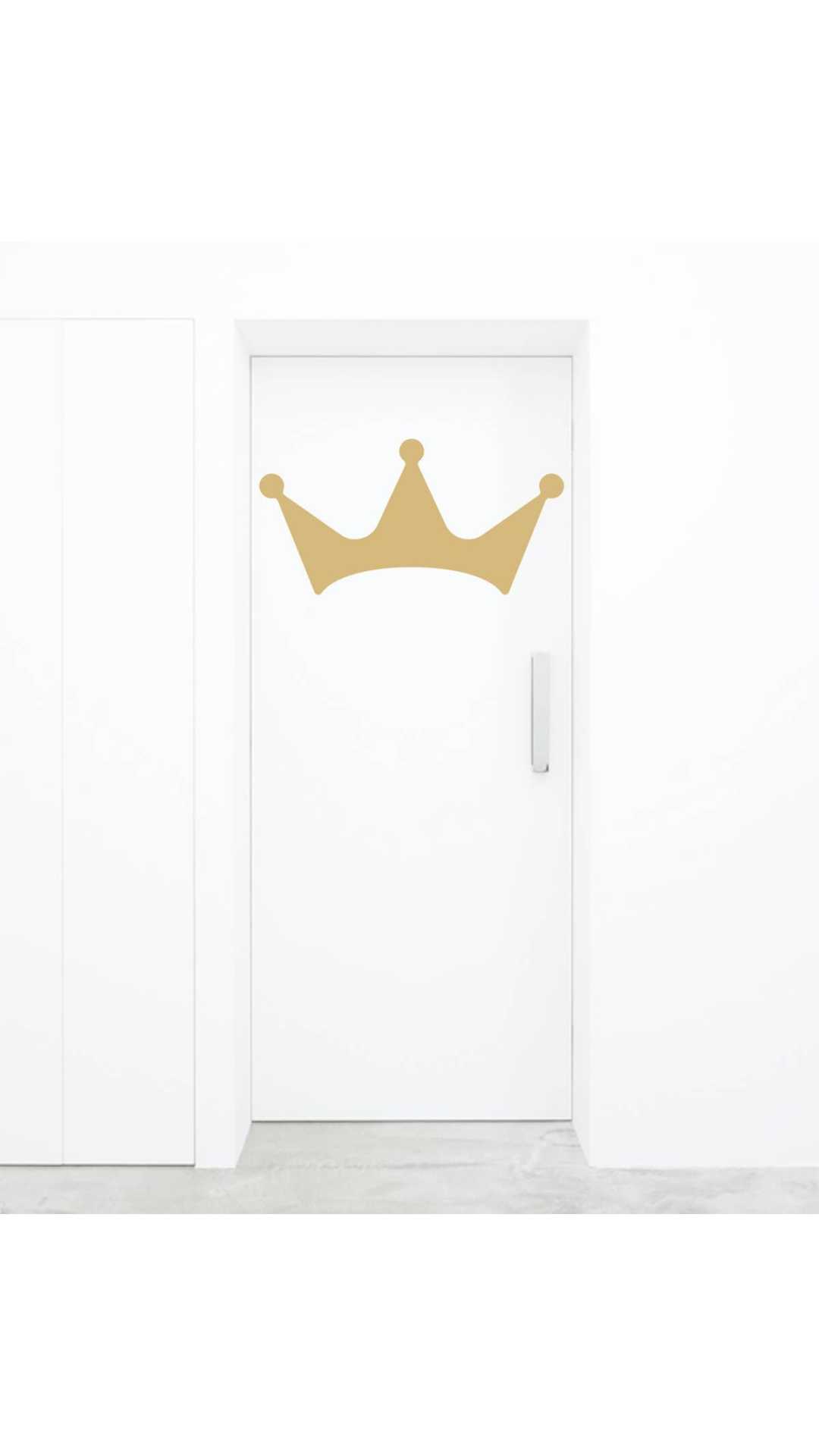 King Crown sticker small