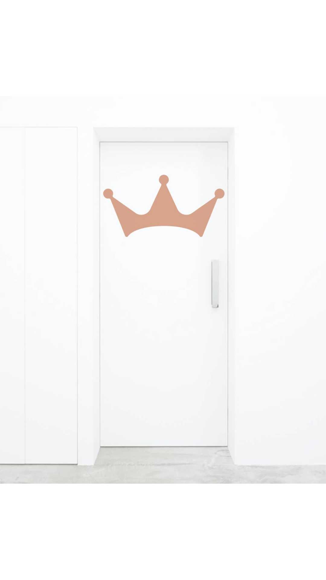 King Crown sticker small