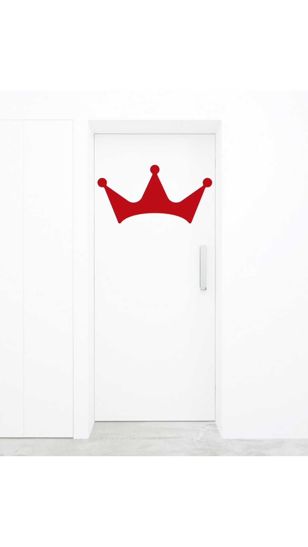 King Crown sticker small