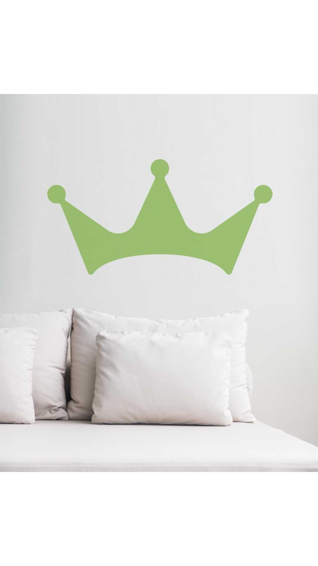 King Crown sticker small