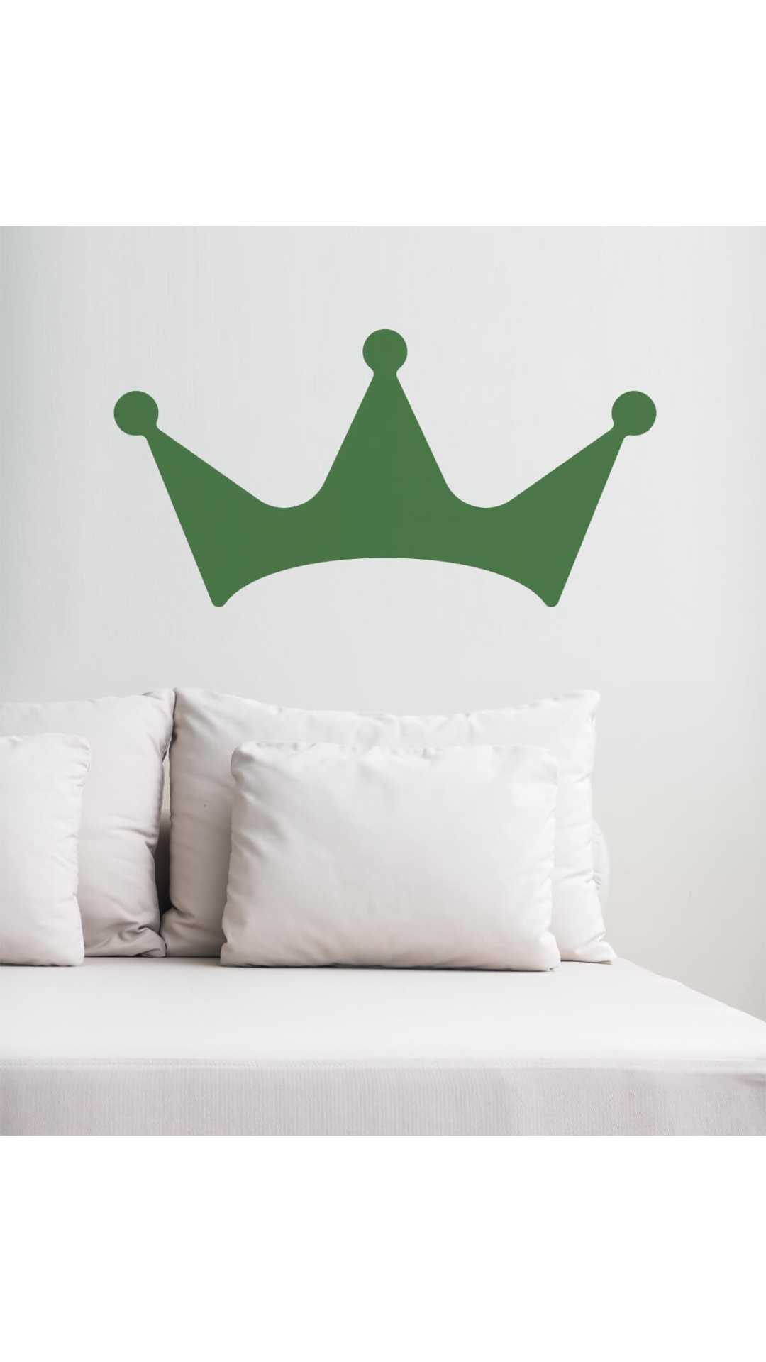 King Crown sticker small