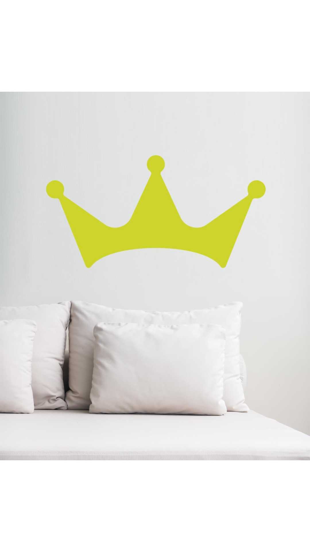 King Crown sticker small