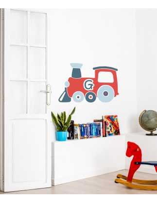 railway engine decal 2