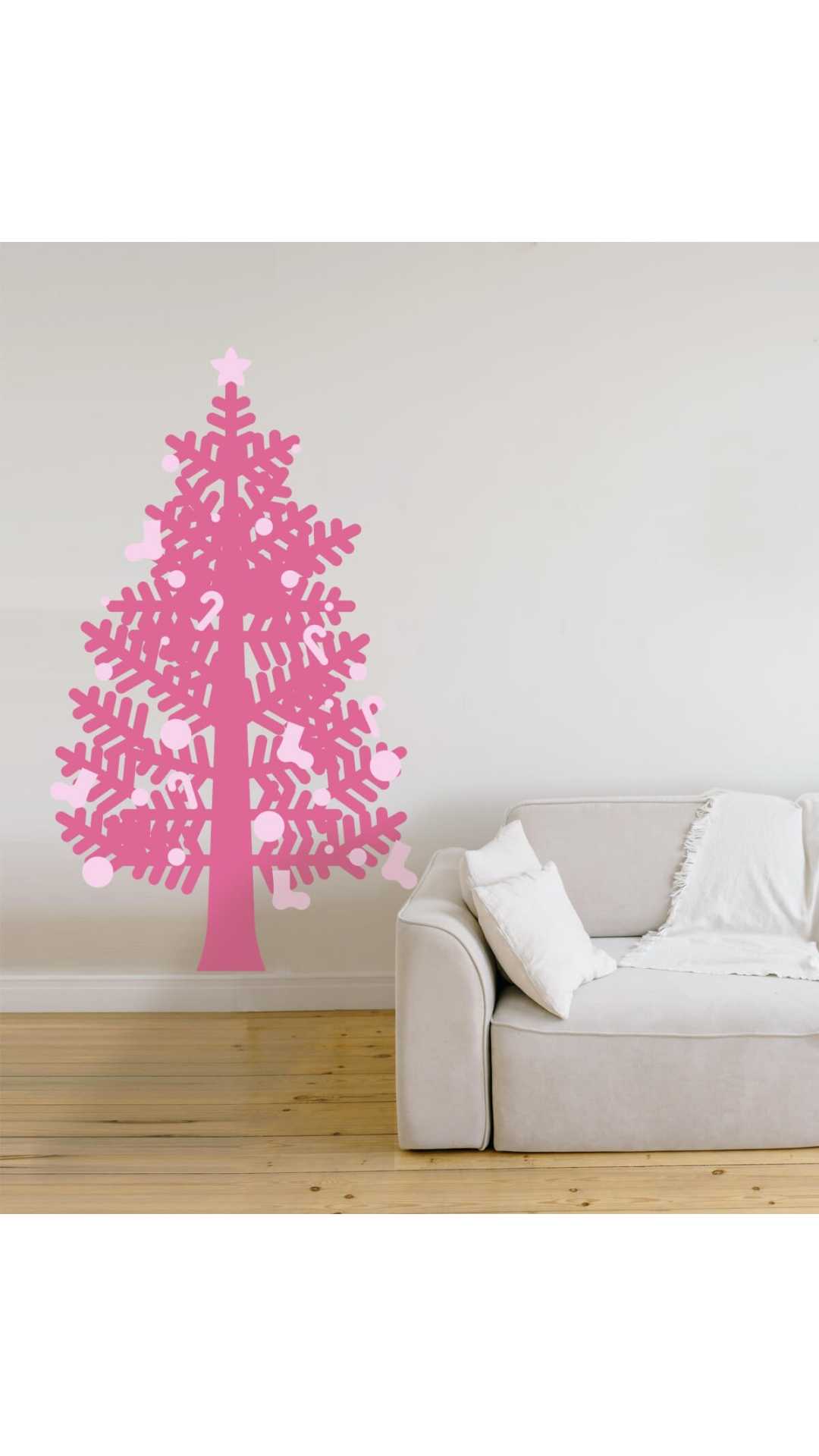 Christmas tree sticker big