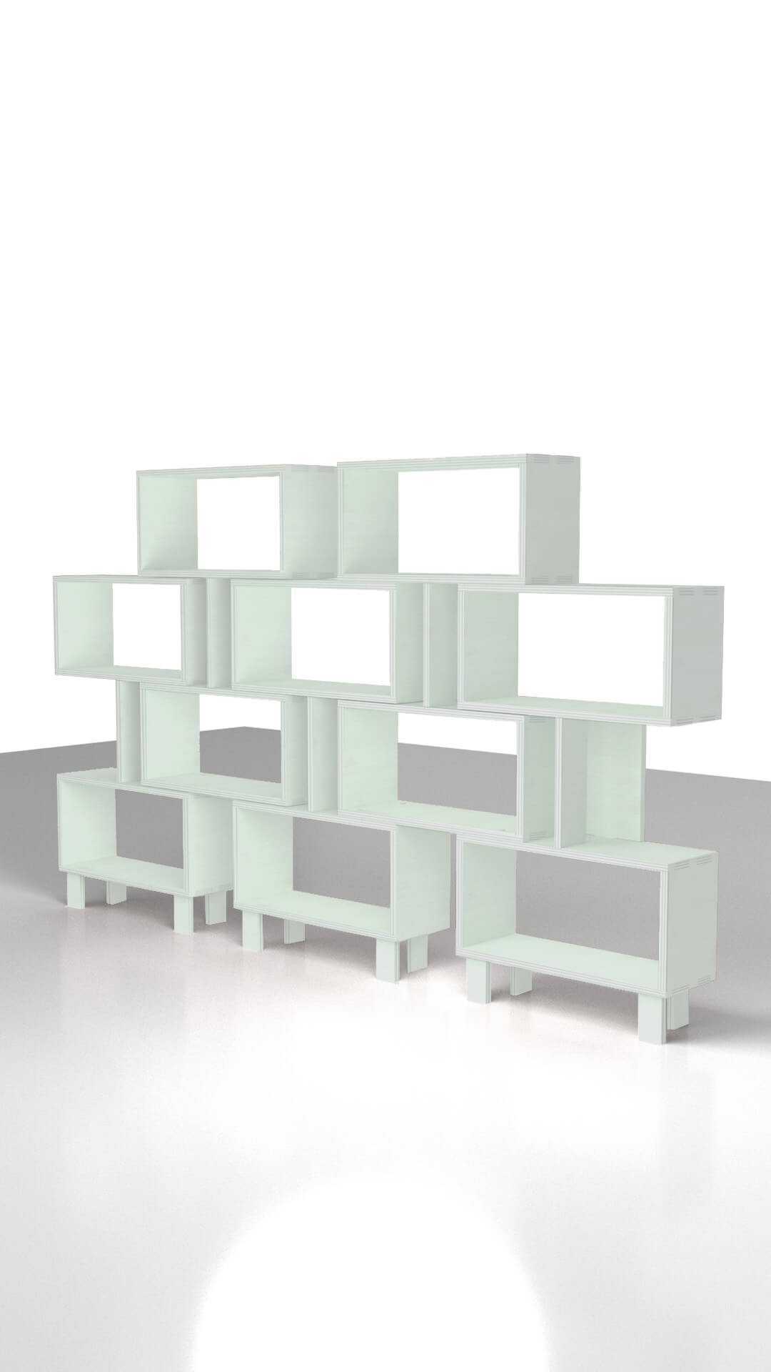 Modular Bookcase 5 modules