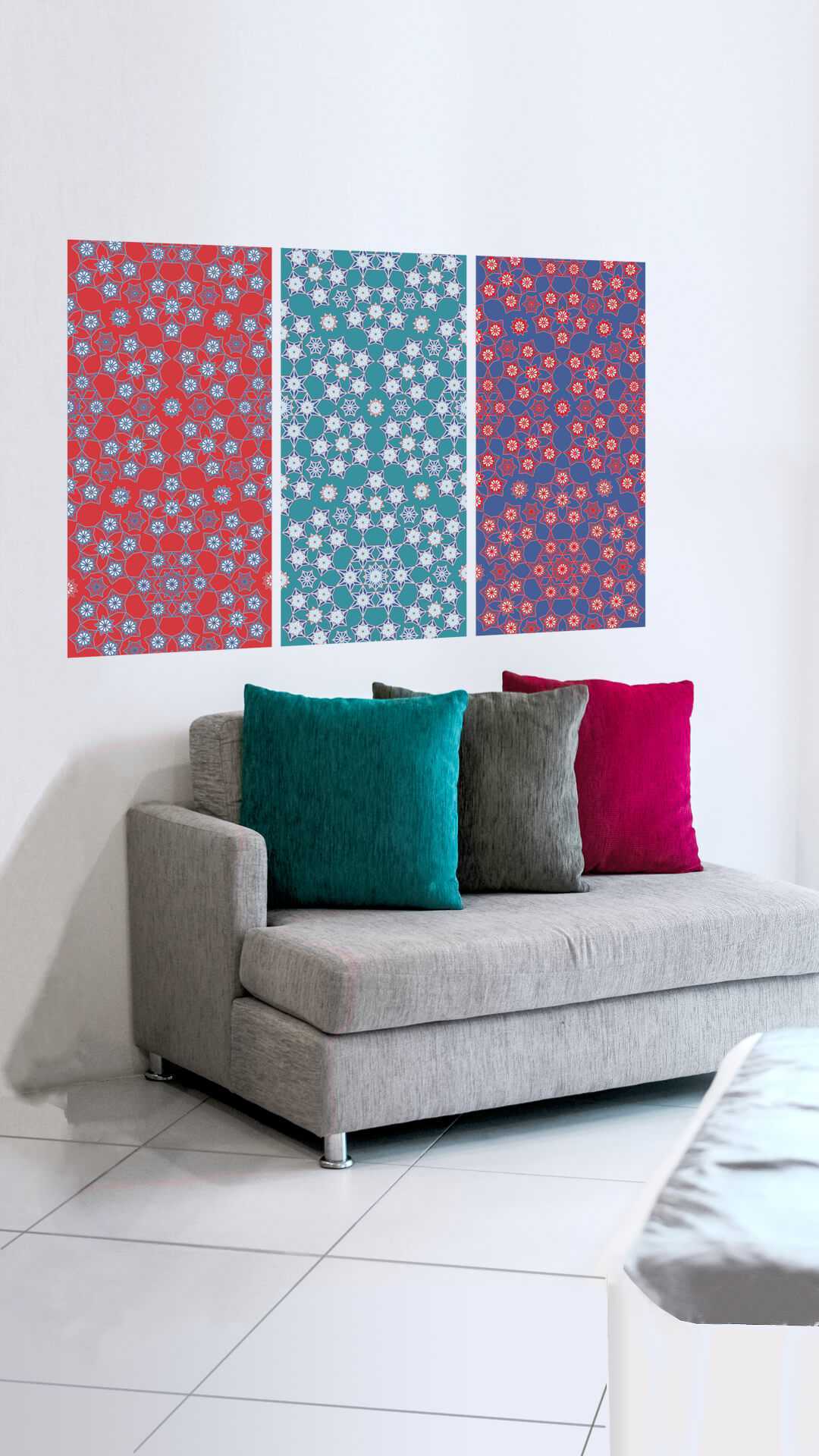 candies printed wallpaper