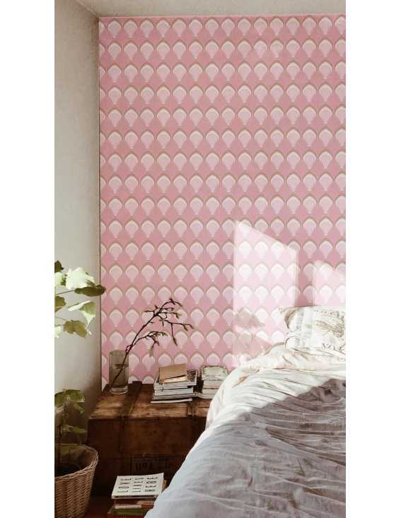 vintage print wallpaper