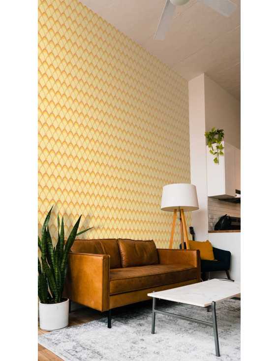 vintage print wallpaper