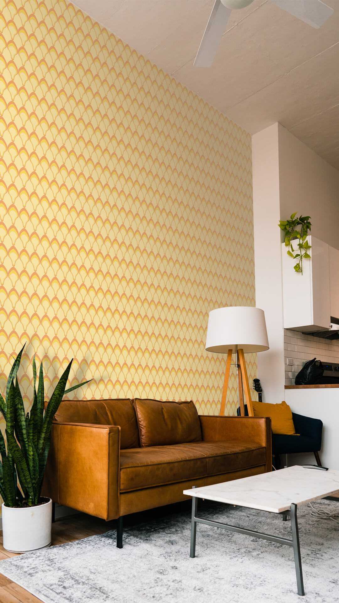 vintage print wallpaper