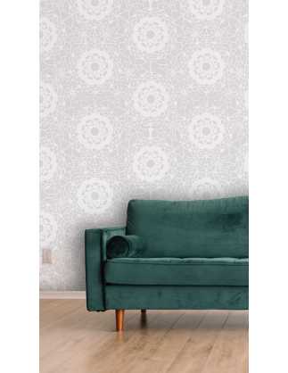 crochet printed wall paper 2