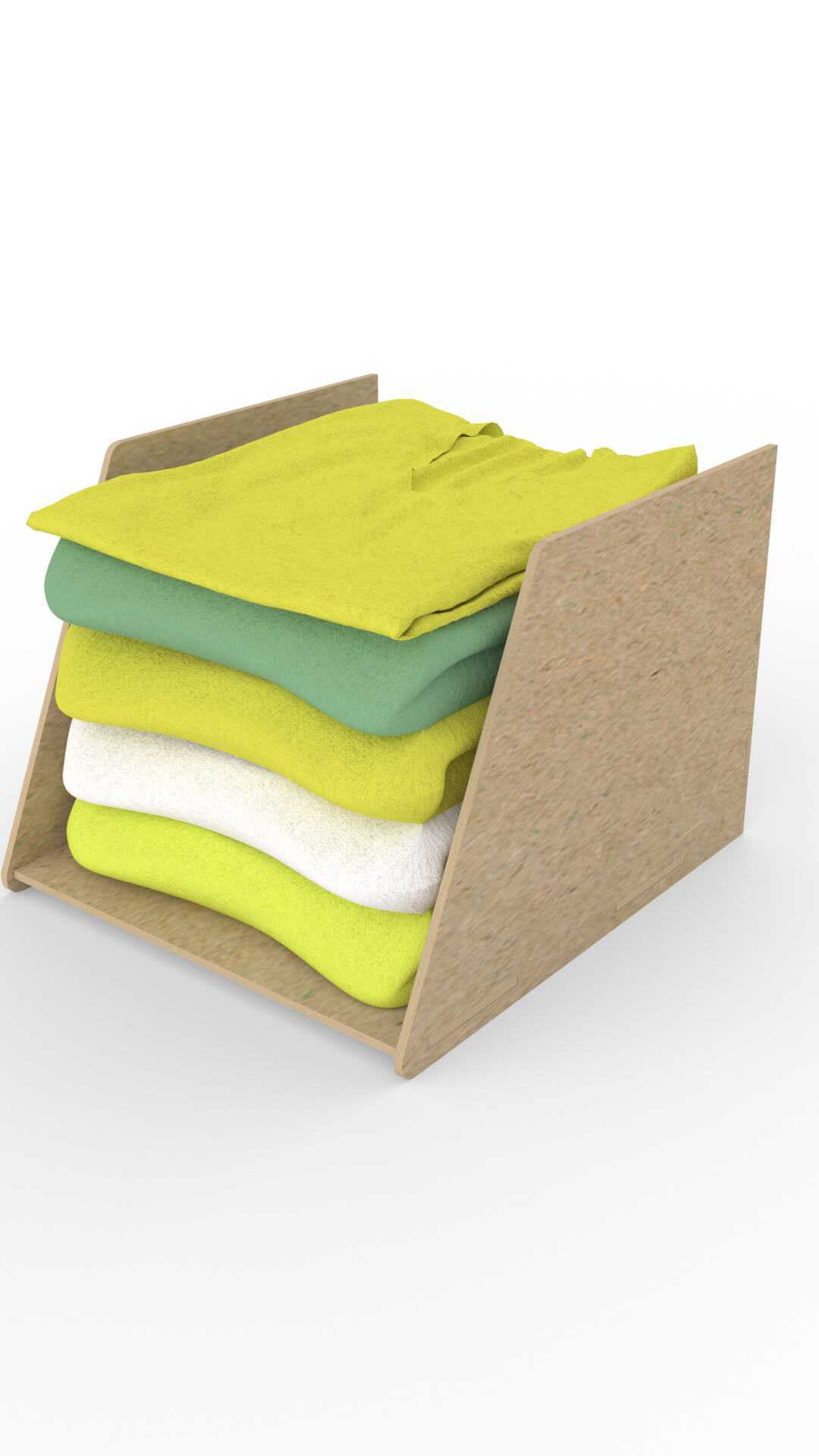 ADHD open cube system sweater organizer