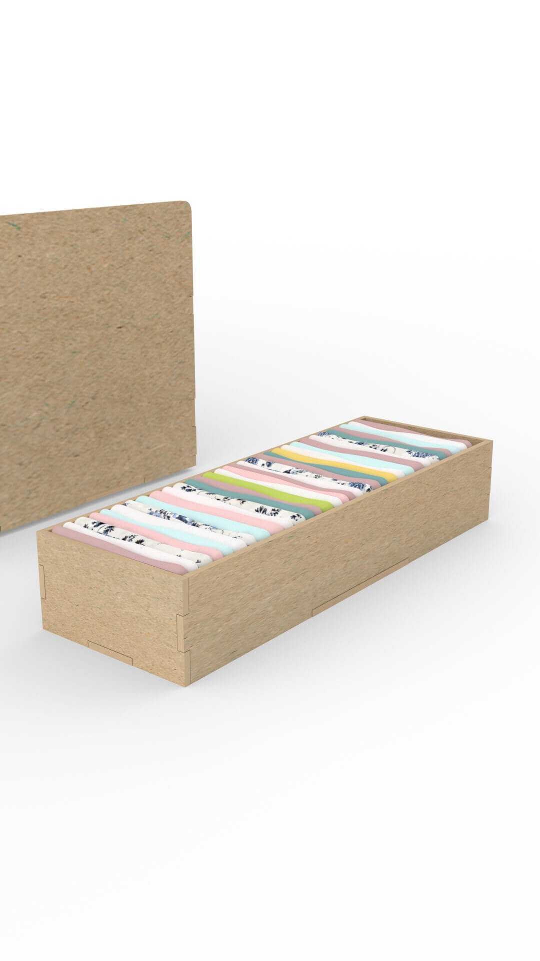 ADHD open cube system clothes organizer