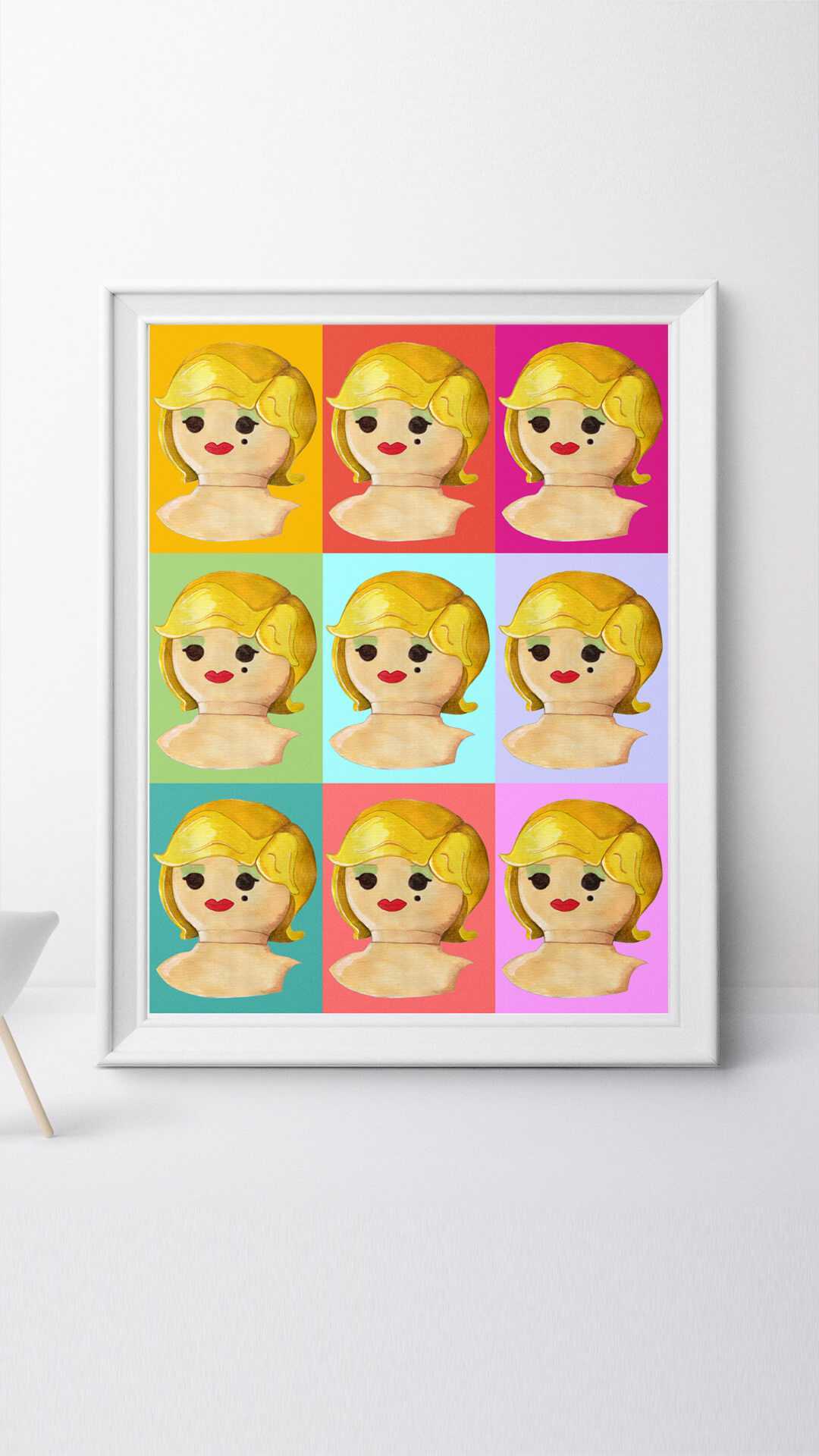 gift playmobil warhol marilyn