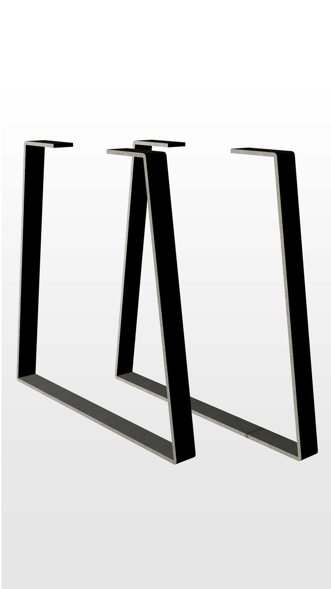 steel table legs