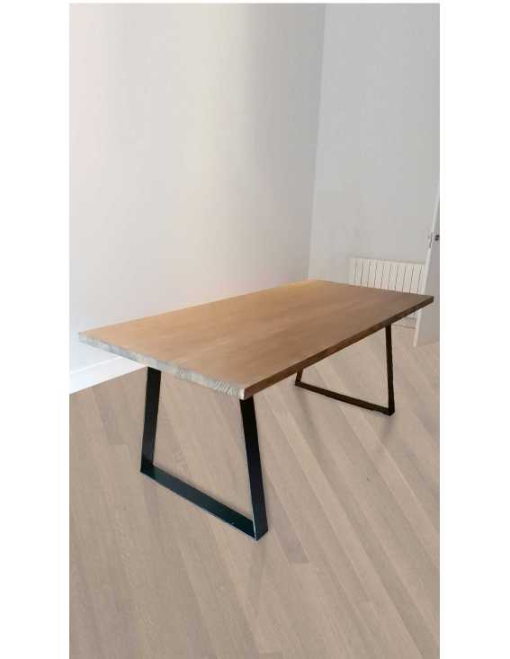 steel table legs