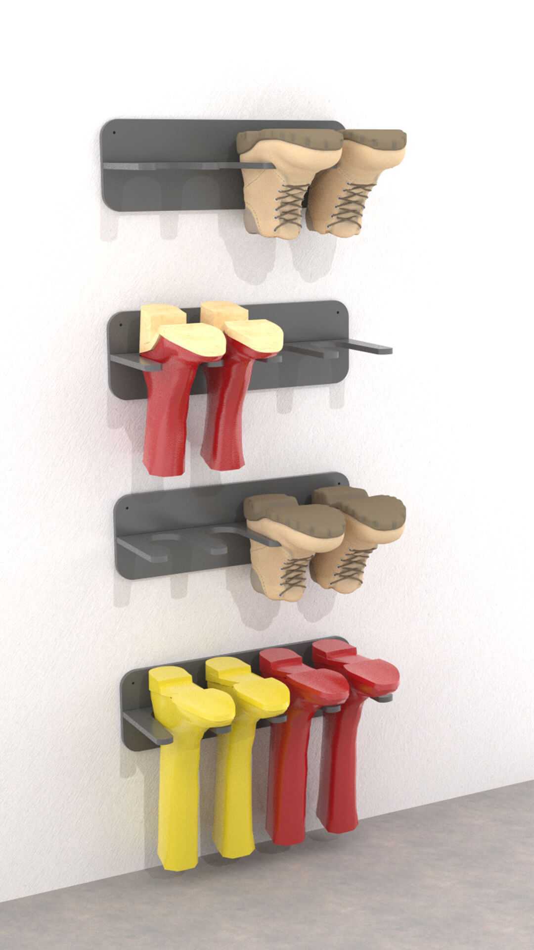 Shoes and boots organizer