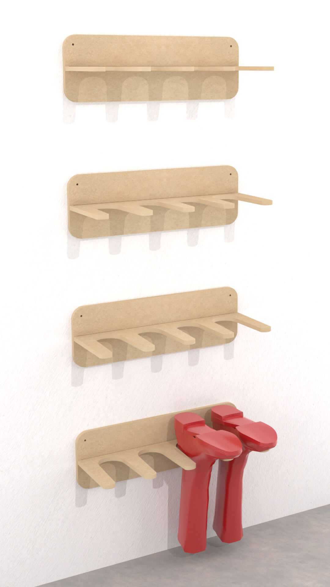 Shoes and boots organizer