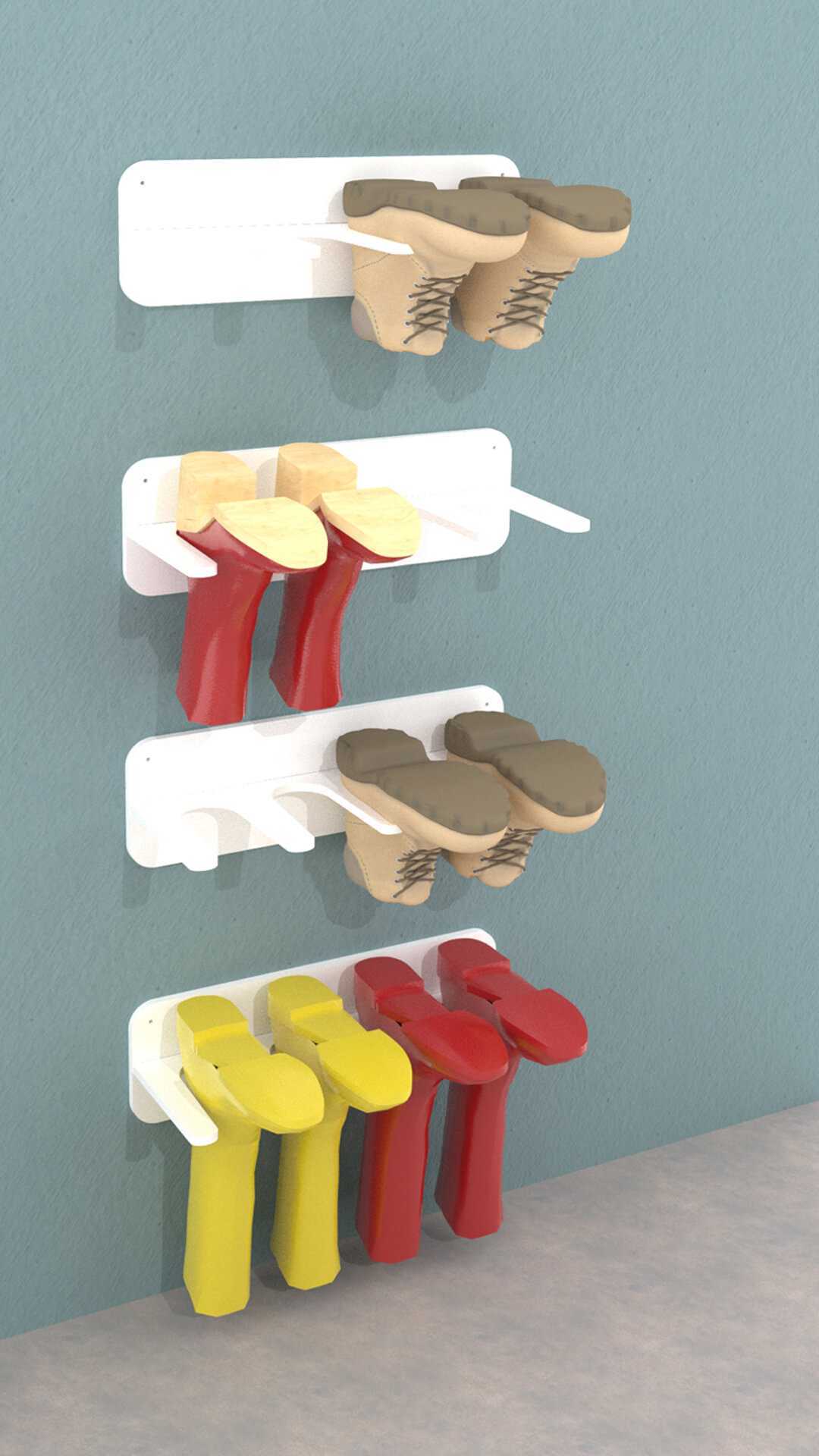 Shoes and boots organizer