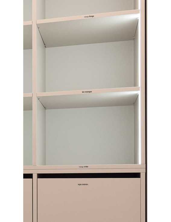 TDAH autoadhesive labels lettering closet