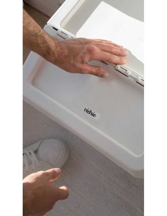 TDAH autoadhesive labels lettering order at home