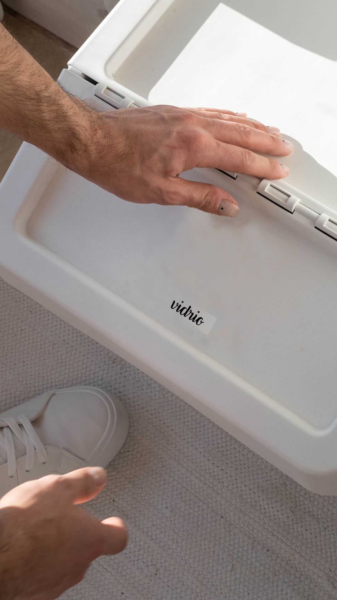 TDAH autoadhesive labels lettering order at home