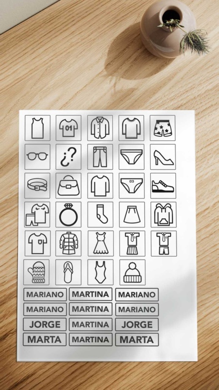 Productos de apoyo para Alzheimer | señalización y etiquetas