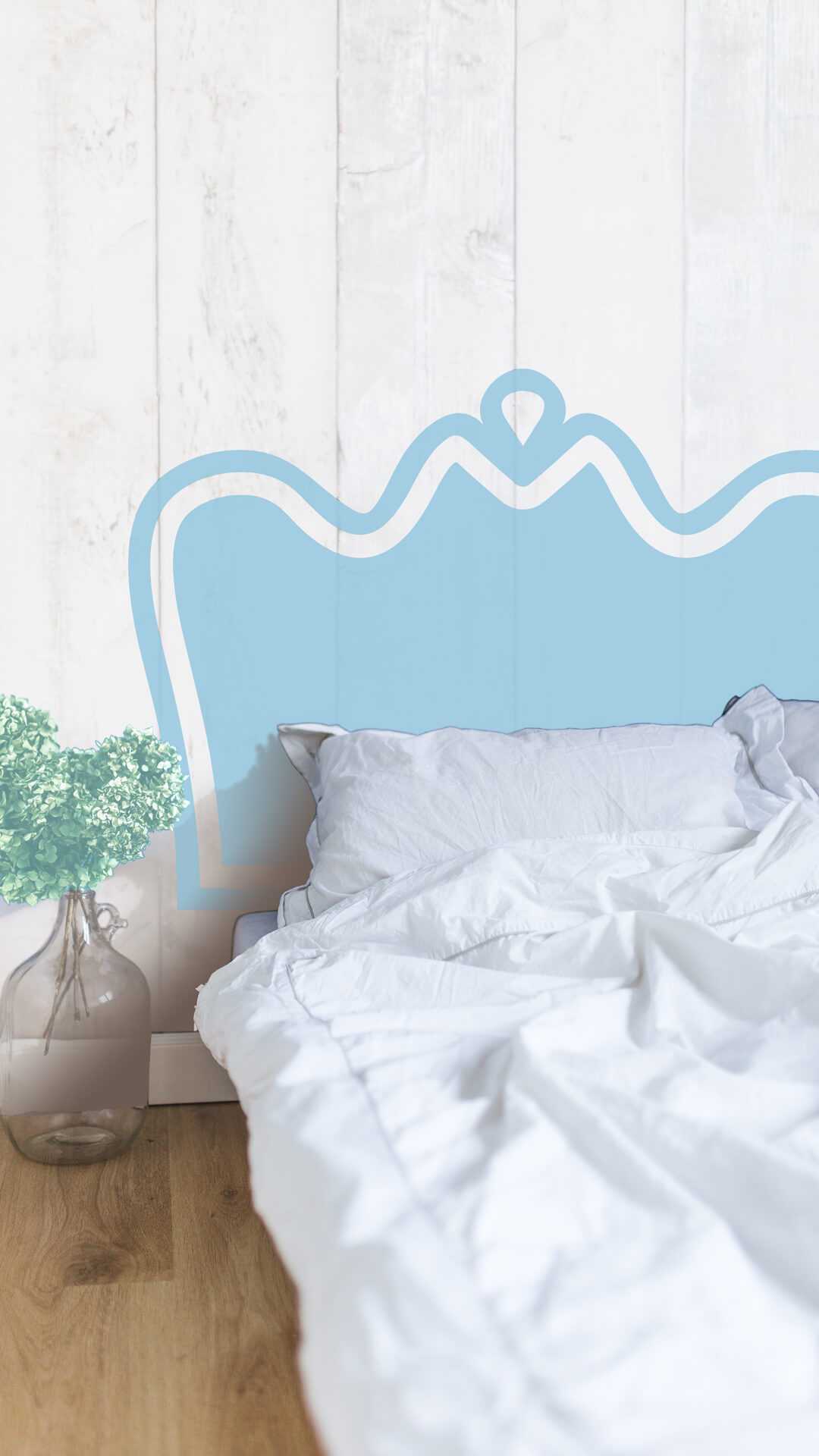 Cabecero diseño cama 90cm