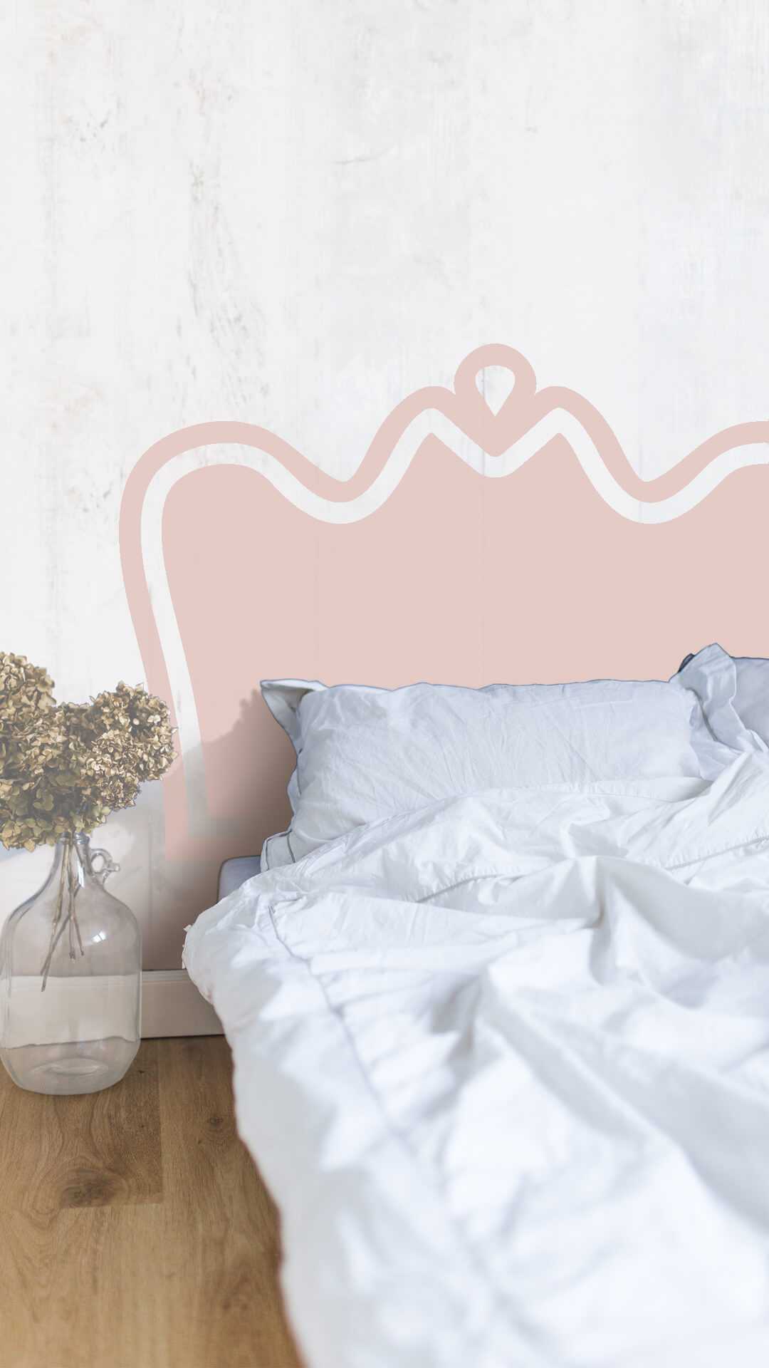 Cabecero cama pequeña para princesas