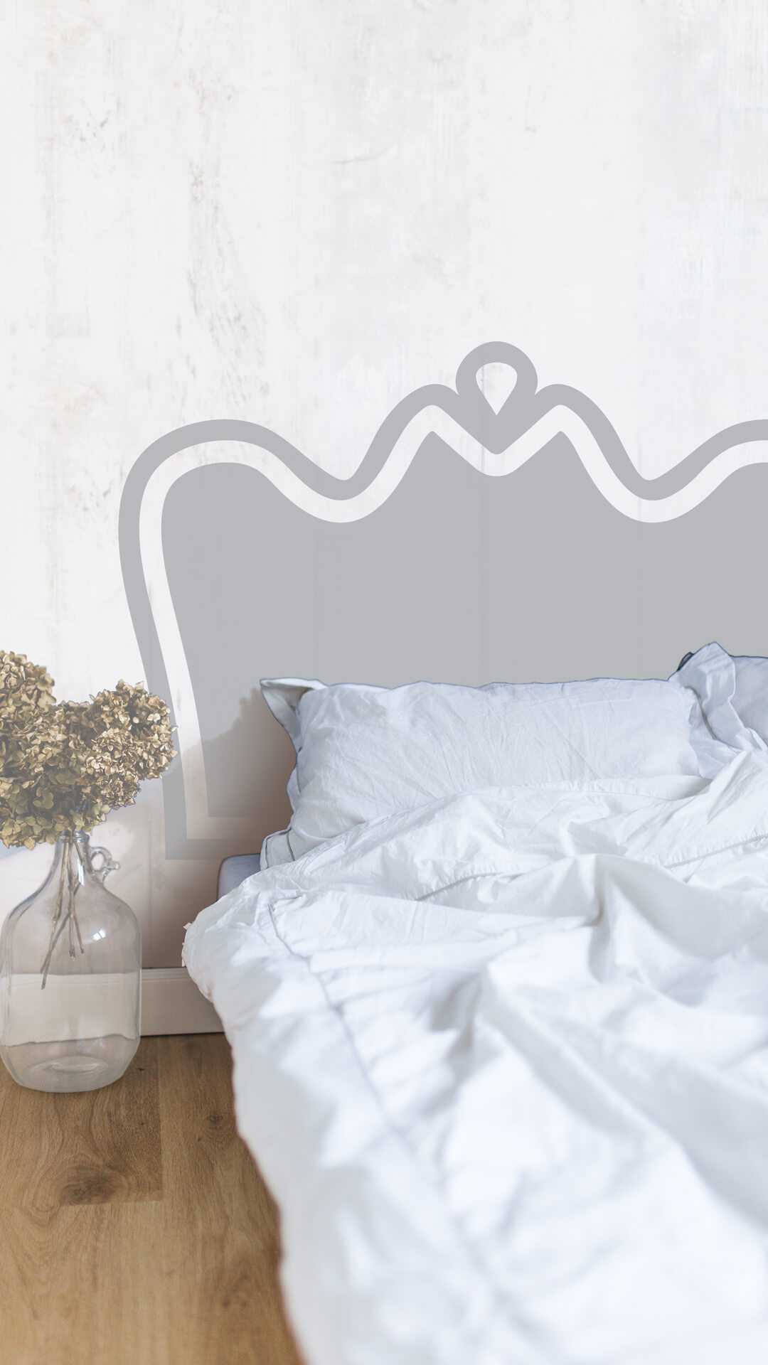 Cabecero diseño cama 90cm