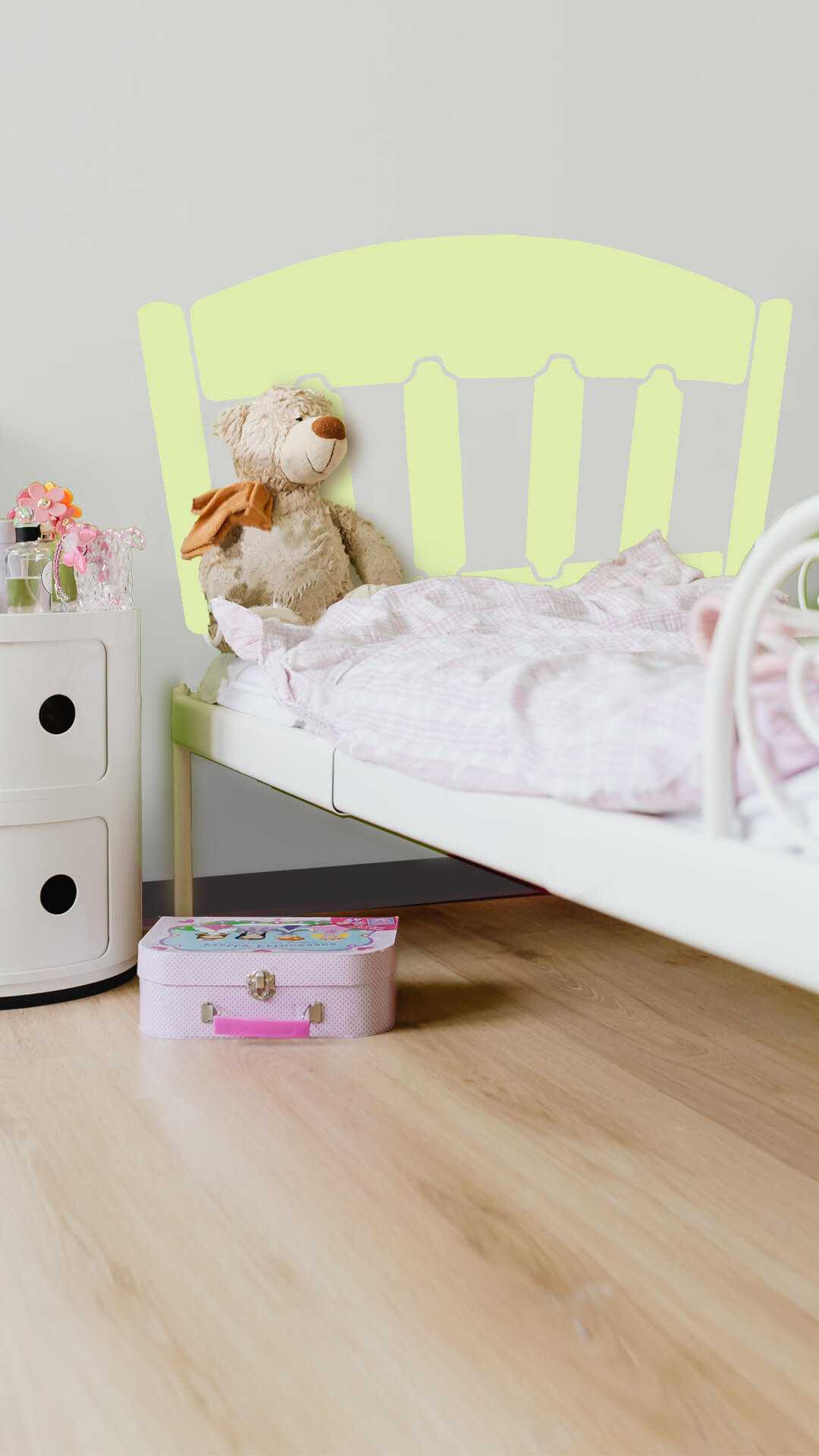 cabecero infantil rustico