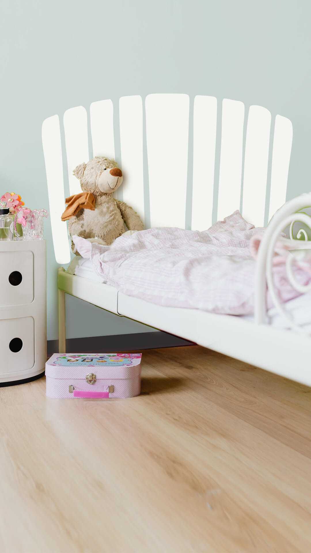 decoracion de dormitorios cabecero infantil sticker