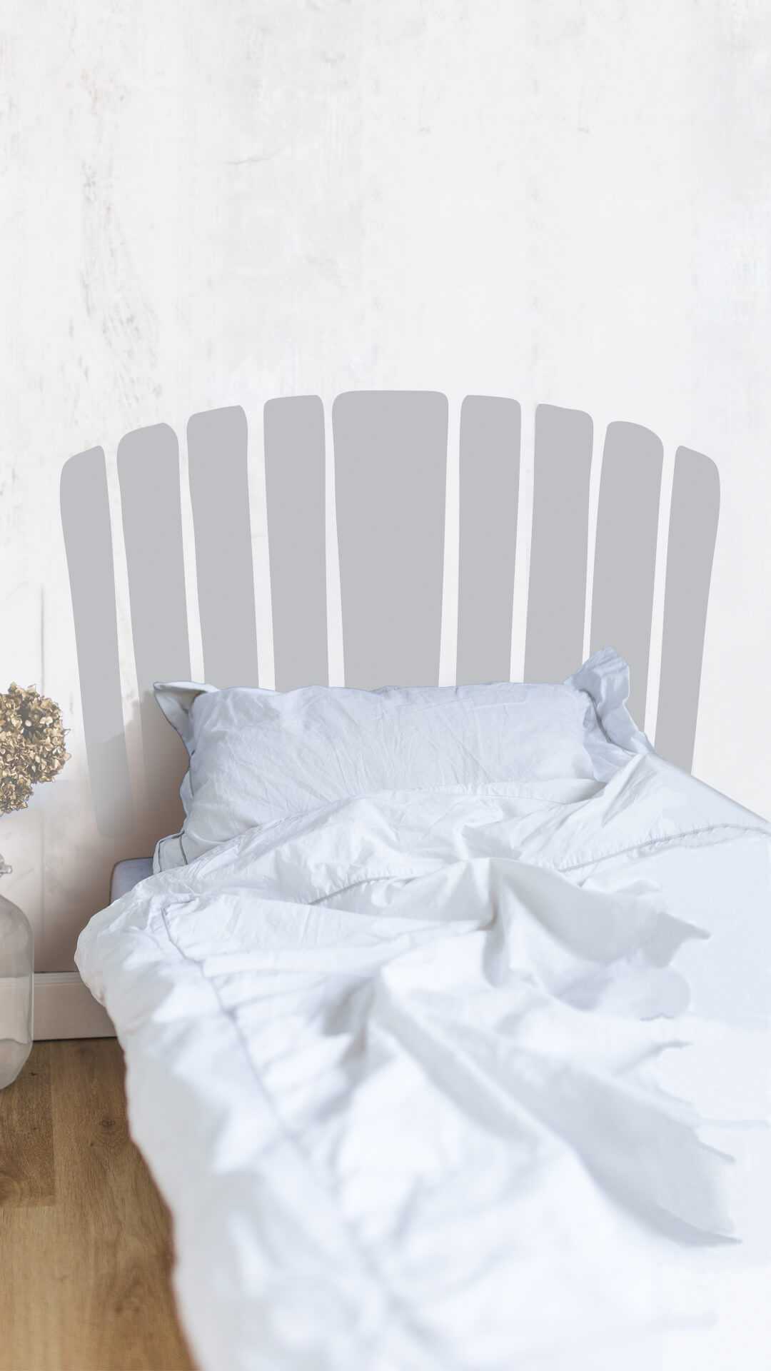 Adirondack bed headboard