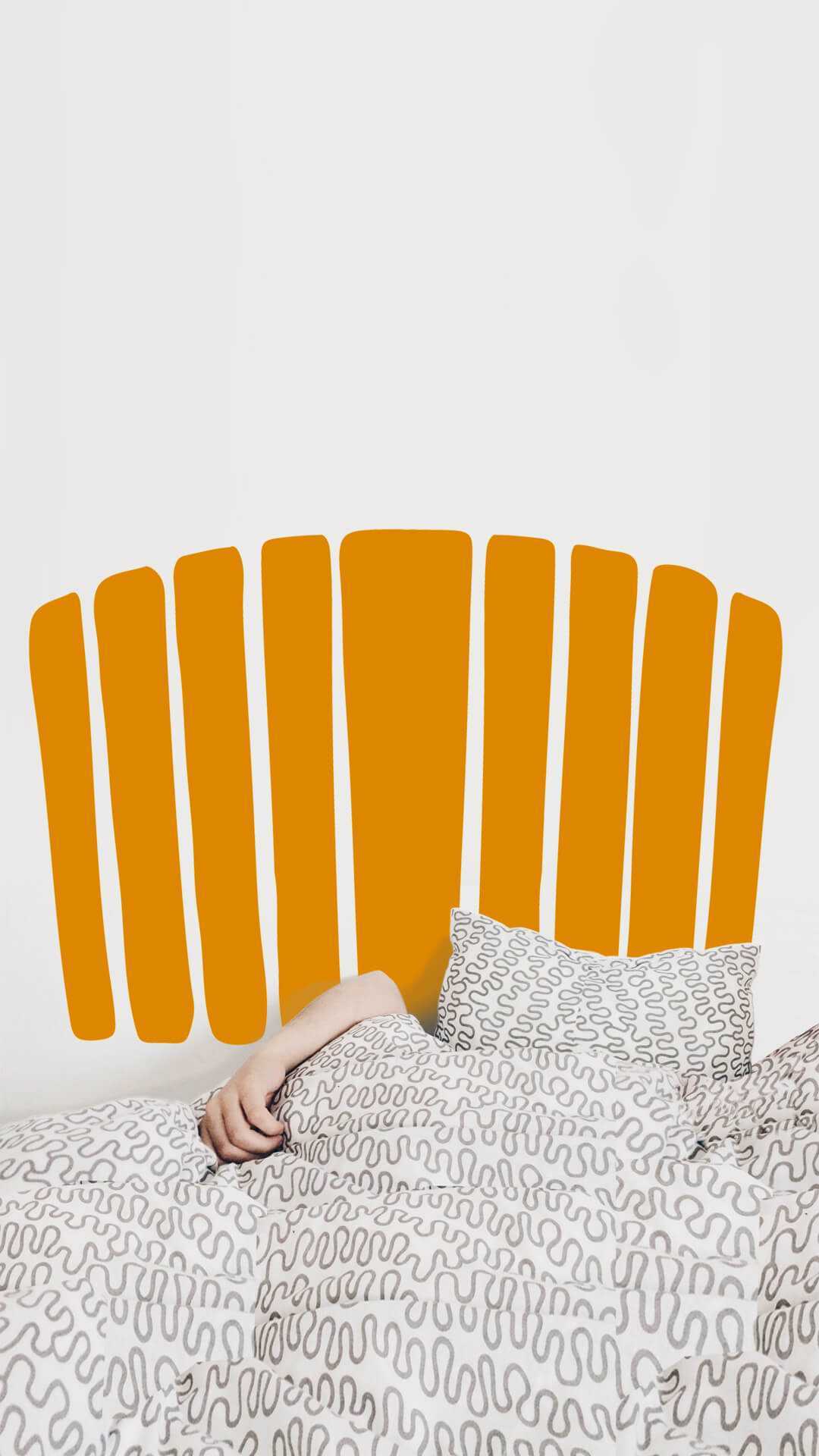 Adirondack bed headboard