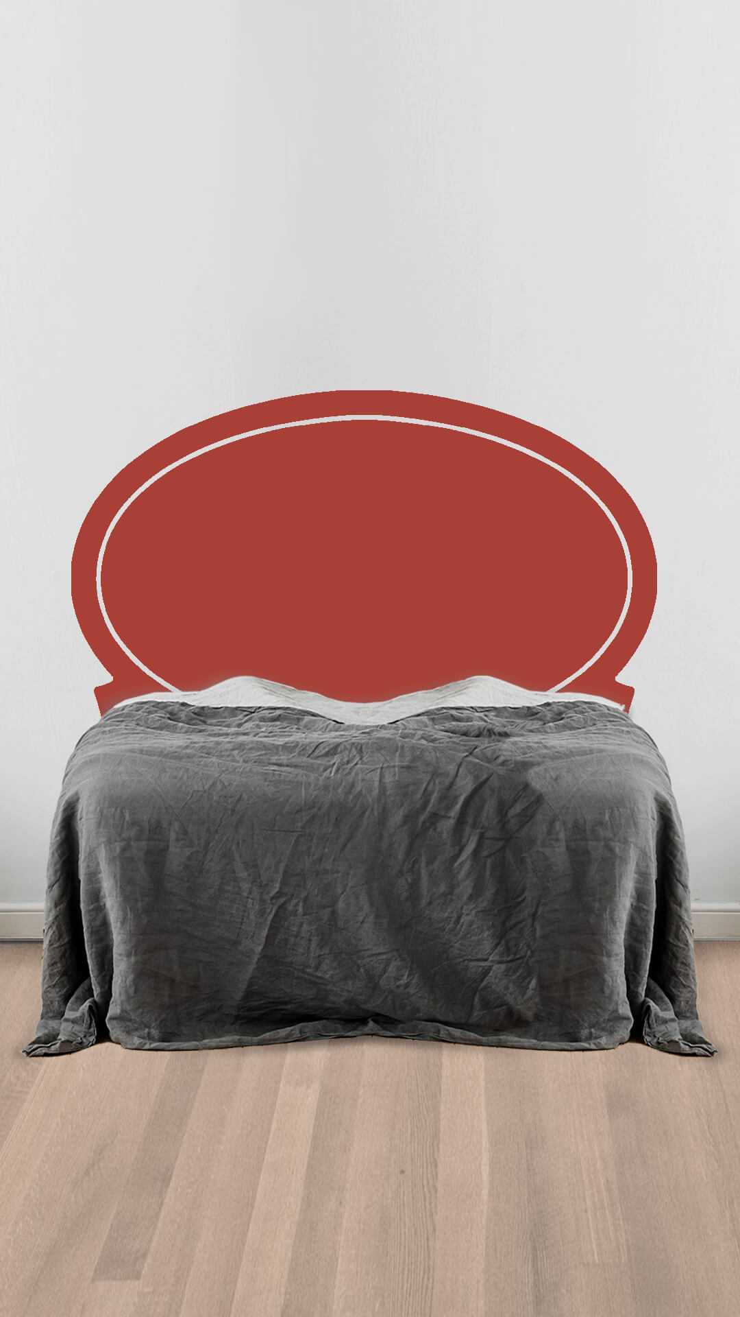 cabecero redondo cama 135cm