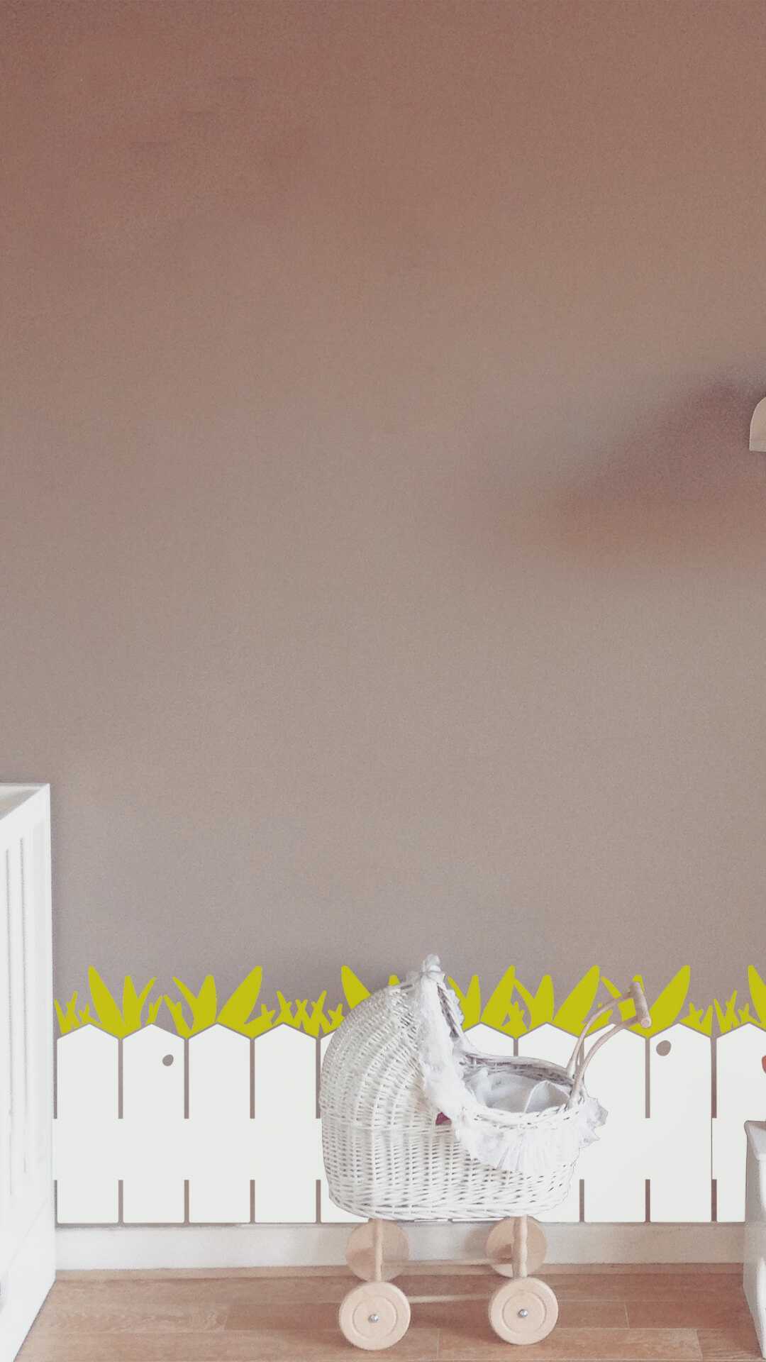 zocalo pared valla convierte cualquier habitación en un jardin