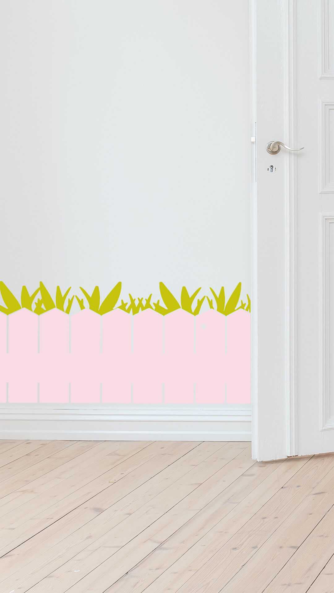 zocalo pared valla convierte cualquier habitación en un jardin