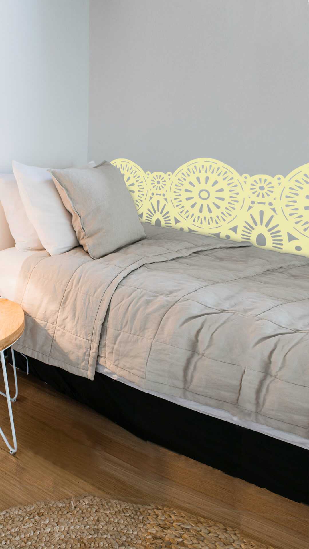 protector pared bohemio