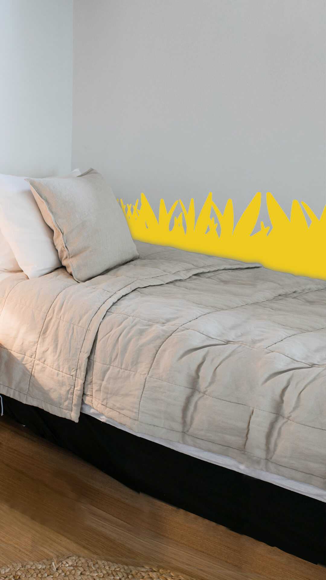 garden silouete wall protector