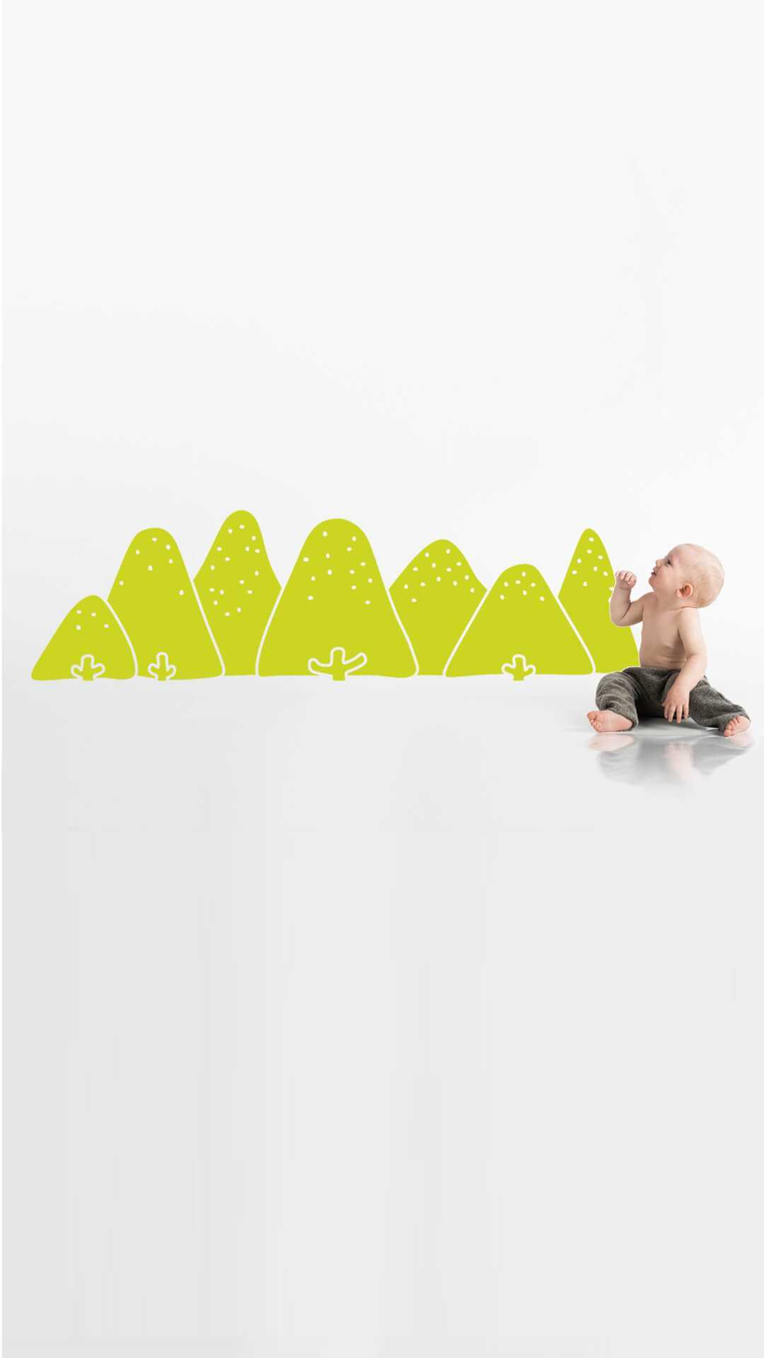 protector pared dormitorio bosque