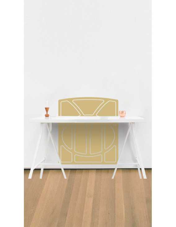 proteger pared escritorio oficina despacho art noveau