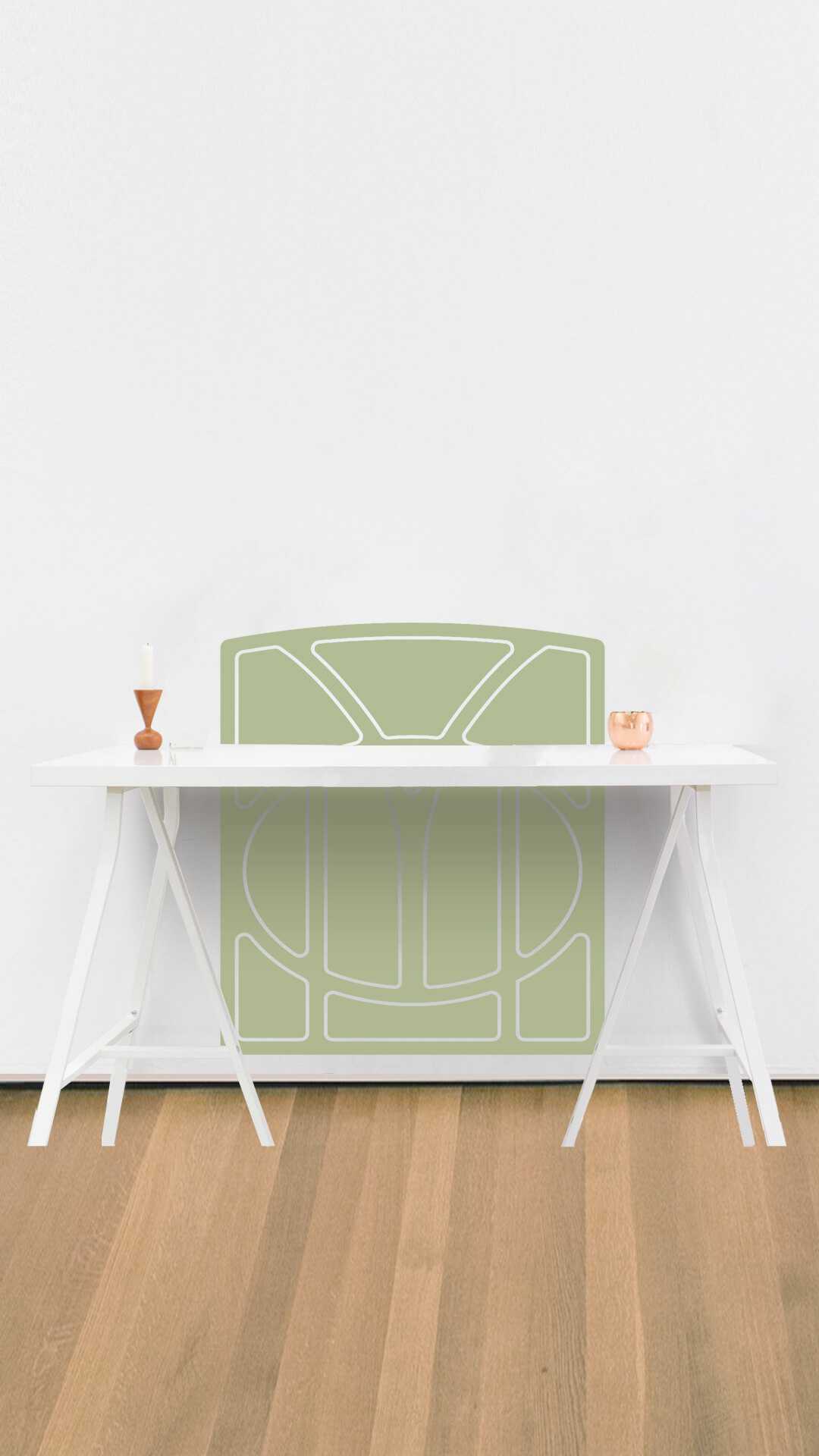 proteger pared escritorio oficina despacho art noveau