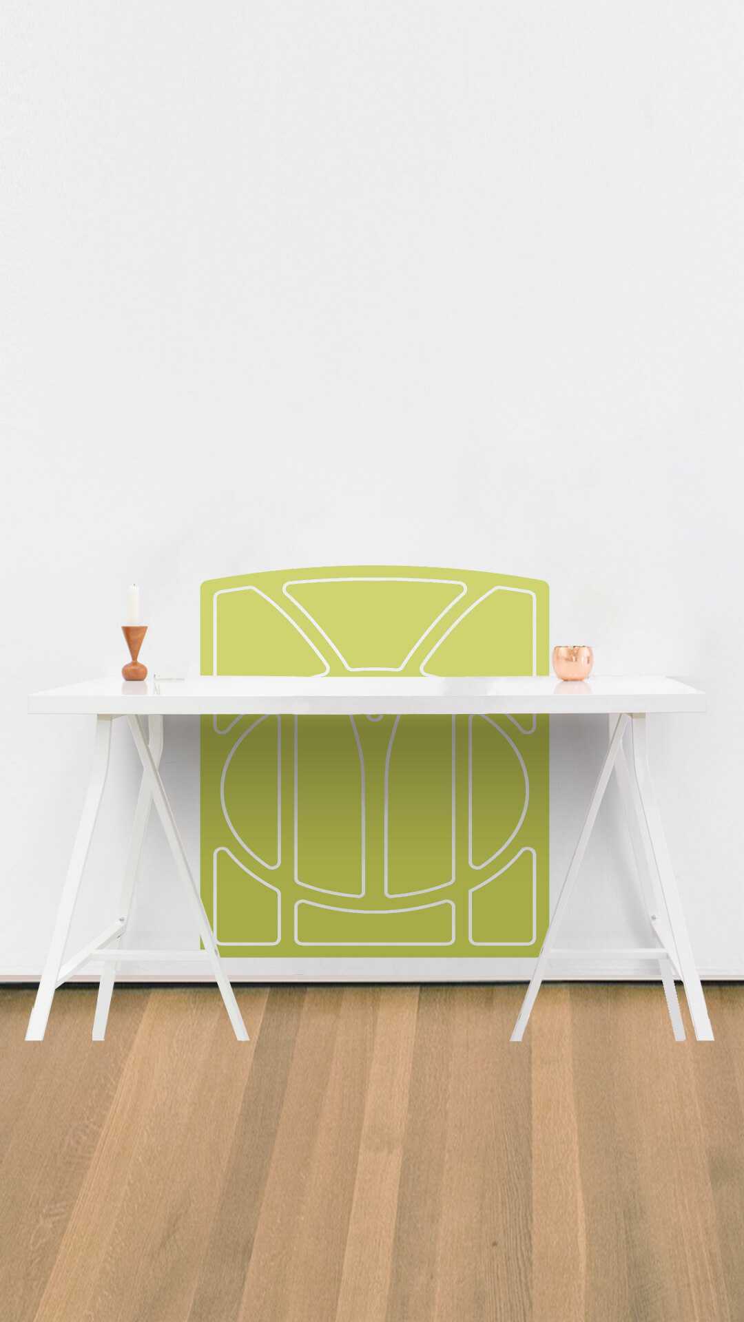 proteger pared escritorio oficina despacho art noveau