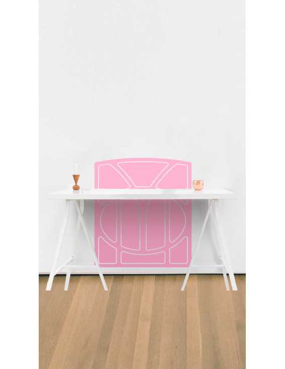 wall office desk protector art noveau