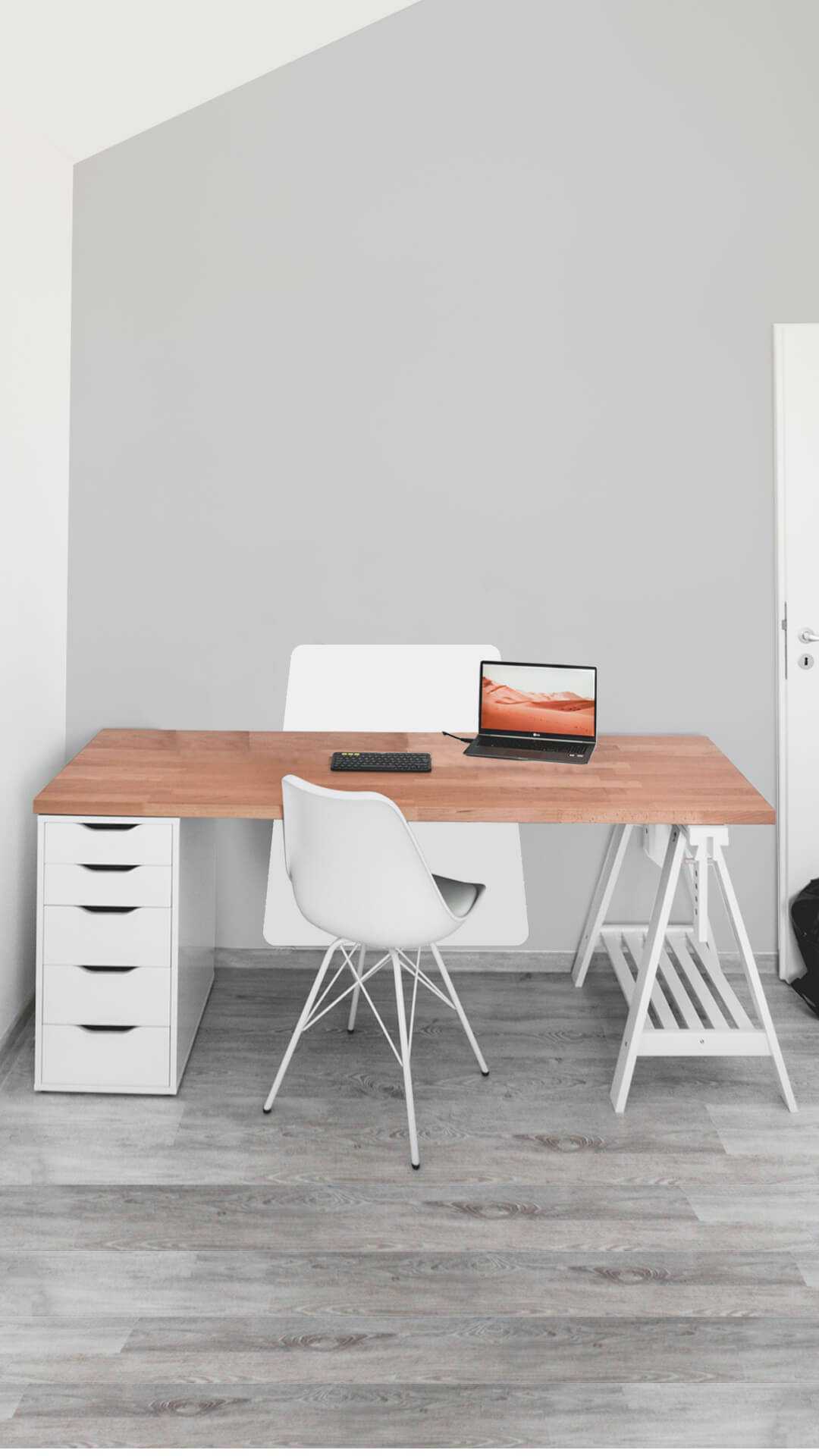 wall office desk protector art noveau