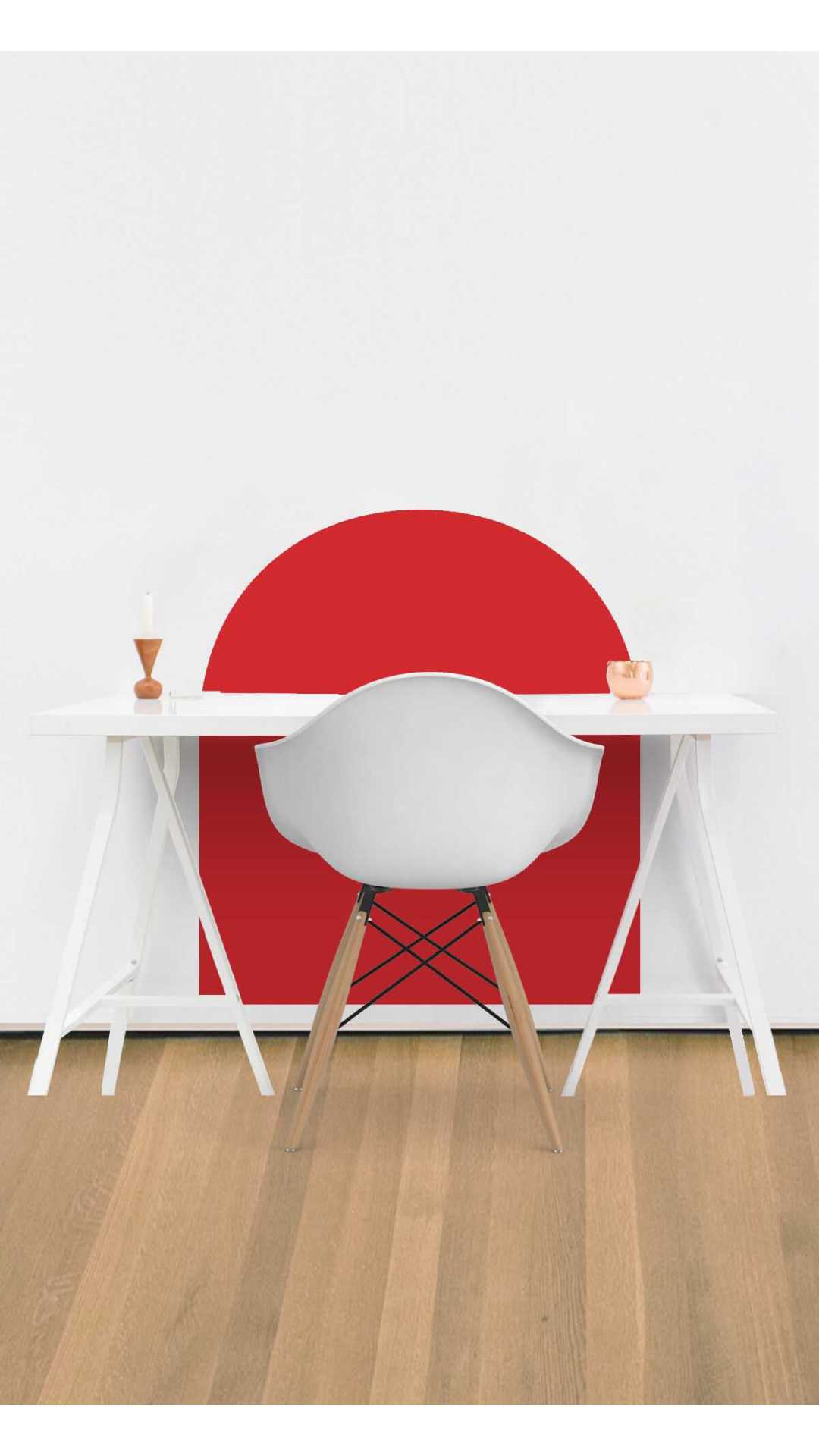 wall  desk protector