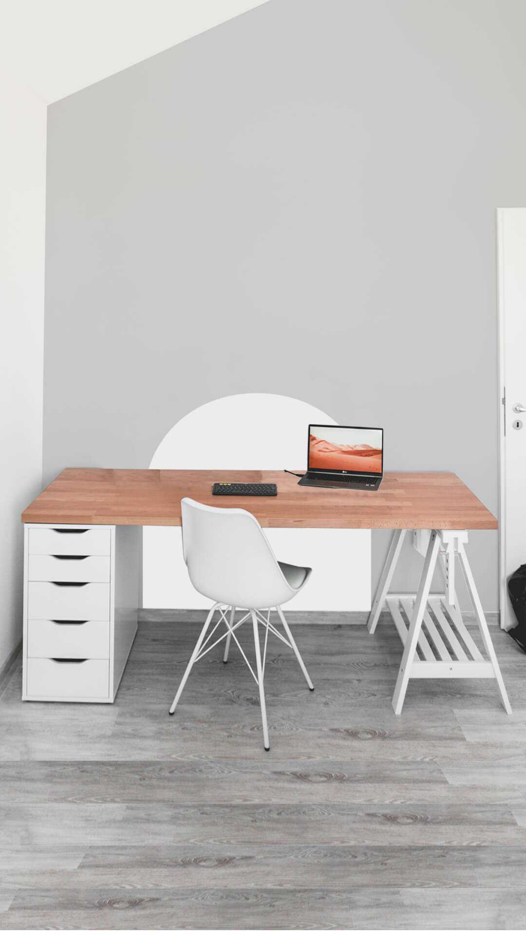 wall  desk protector