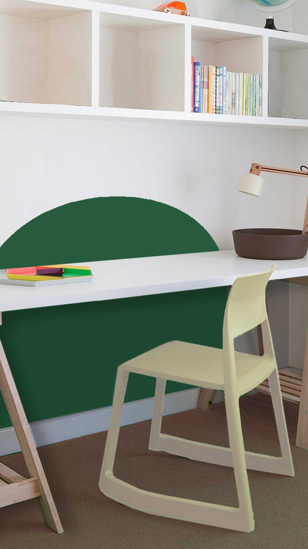 proteger pared escritorio