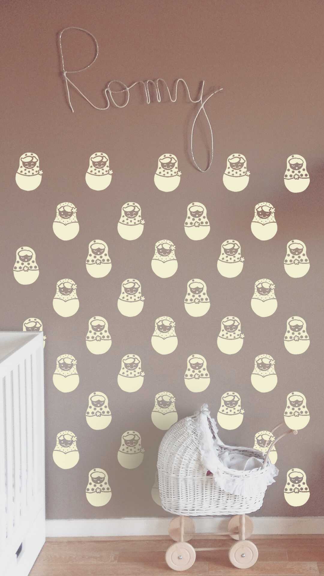 Dolls Frieze Sticker