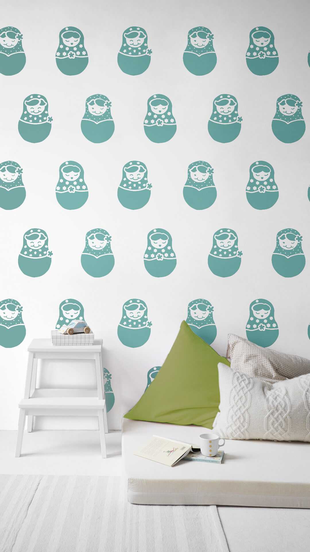 Dolls Frieze Sticker